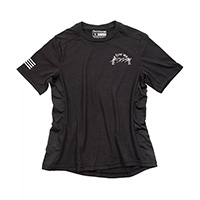 Maglia Donna Fasthouse Menace 24.1 Tech Ss Nero