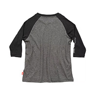 Maillot Fasthouse Rush Raglan 24.1 Tech Niño gris - 2