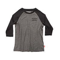 Fasthouse Rush Raglan 24.1 Tech Kid Jersey Grey Kid