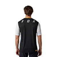 Fox Defend Ss Aurora Jersey Black White