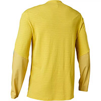 Camiseta Fox Flexair Pro LS pear amarillo