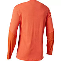 Maglia Fox Flexair Pro Ls Arancio Fluo - img 2