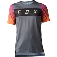 Maillot Fox Flexair Ss Arcadia étain