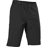 Pantalones cortos Fox Ranger W/ Liner negro