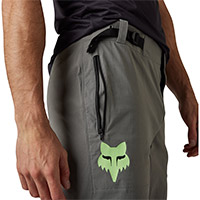 Pantalón corto Fox Ranger Race peltre