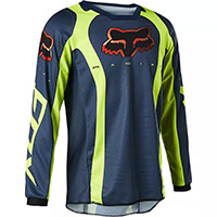 Fox 180 Venz Kid Jersey Blue Yellow Kid