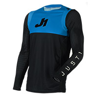 Just-1 J Flex Mtb Ls Dual Jersey Black Light Blue