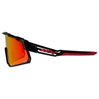 Lunettes De Soleil Just-1 Sniper Noir Rouge Miroir