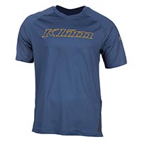 Camiseta Klim Revolution SS azul
