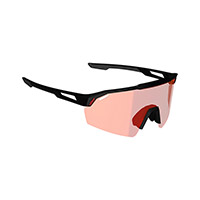 Gafas Leatt SpeedViz Lite Negro Satinado Iriz Cryztal Rojo