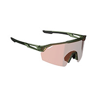 Gafas de Sol Leatt SpeedViz Lite Satin verde Iriz Silver