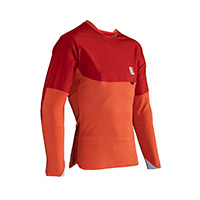 Maillot Leatt VTT AllMountain 4.0 V.24 rouge