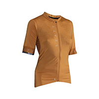 Camiseta Mujer Leatt MTB Endurance 5.0 V.24 naranja