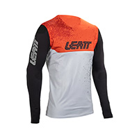 Maglia Leatt Mtb Gravity 5.0 V.25 Bianco