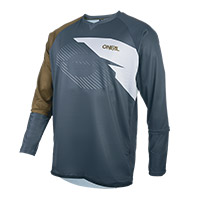 Camiseta MTB O Neal Tobanga gris oliva