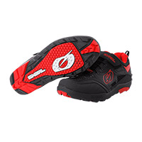 O Neal Traverse Flat Shoes Black Red