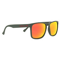 Redbull Leap Sunglasses Brown Mirrored Red