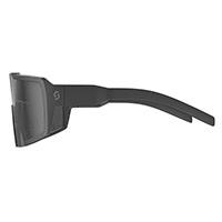Scott Shield Sunglasses Black Matt Grey