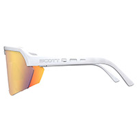 Scott Sport Shield Gafas de sol blanco rojo