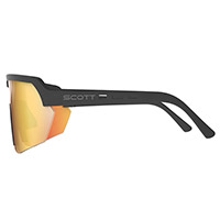 Gafas de sol Scott Sport Shield negro rojo cromado - 2