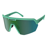 Gafas de sol Scott Sport Shield verde azulado suave
