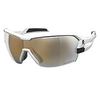 Lunettes De Soleil Scott Spur Blanc Mat Or