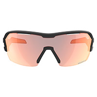 Scott Spur Sunglasses Black Matt Orange Red - 3