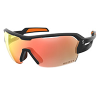 Scott Spur Sunglasses Black Matt Orange Red