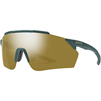 Lunettes De Soleil Smith Ruckus Pivlock Chromapop Or