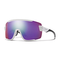 Lunettes De Soleil Smith Wildcat Chromapop Violet Blanc