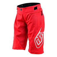 Pantaloncini Mtb Troy Lee Designs Sprint 22 Rosso