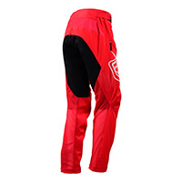 Troy Lee diseña pantalones Sprint Kid rojos