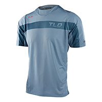 Camiseta Troy Lee Designs Skyline Jet Fuel azul rojo