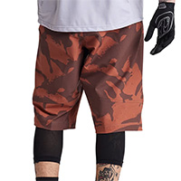 Troy Lee Designs Skyline Shell Shadow Shorts Brown - 2