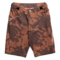 Troy Lee Designs Skyline Shell Shadow Shorts Marrone