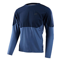 Camiseta Troy Lee Designs Drift LS azul