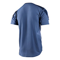 Maglia Troy Lee Designs Drift Ss Blu Mirage - img 2