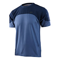 Camiseta Troy Lee Designs MTB Drift azul espejismo