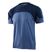 Maglia Troy Lee Designs Drift Ss Blu Mirage