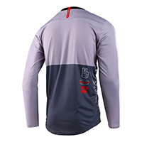 Troy Lee Designs Flowline LS Scripter Jersey grau - 2