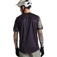 Camiseta Troy Lee Designs Flowline Confined SS negro