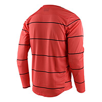 Troy Lee Designs Flowline Ls Stacked Mtb Jersey Coral - 2