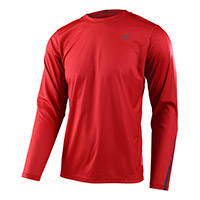 Troy Lee Designs Flowline Ls Mtb Jersey Red