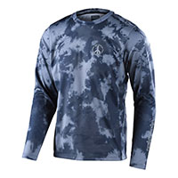 Troy Lee Designs Skyline Air Plot Ls Jersey Grey