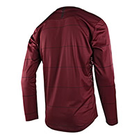 Troy Lee Designs Flowline Ls Revert Jersey Red