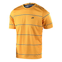 Camiseta Troy Lee Designs Flowline SS Revert naranja