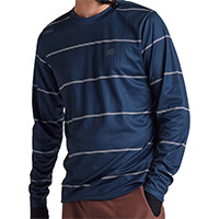 Camiseta Troy Lee Designs Flowline Revert V.24 azul