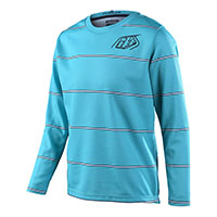 Troy Lee Designs Flowline Revert LS-Trikot schwarz