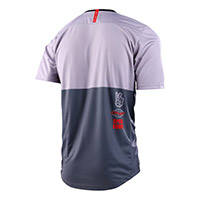 Maillot Troy Lee Designs Flowline Scripter Ss Gris