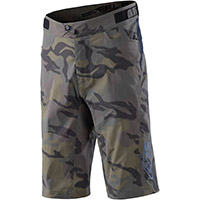 Short Troy Lee Designs Flowline Shell Spray Camouflage